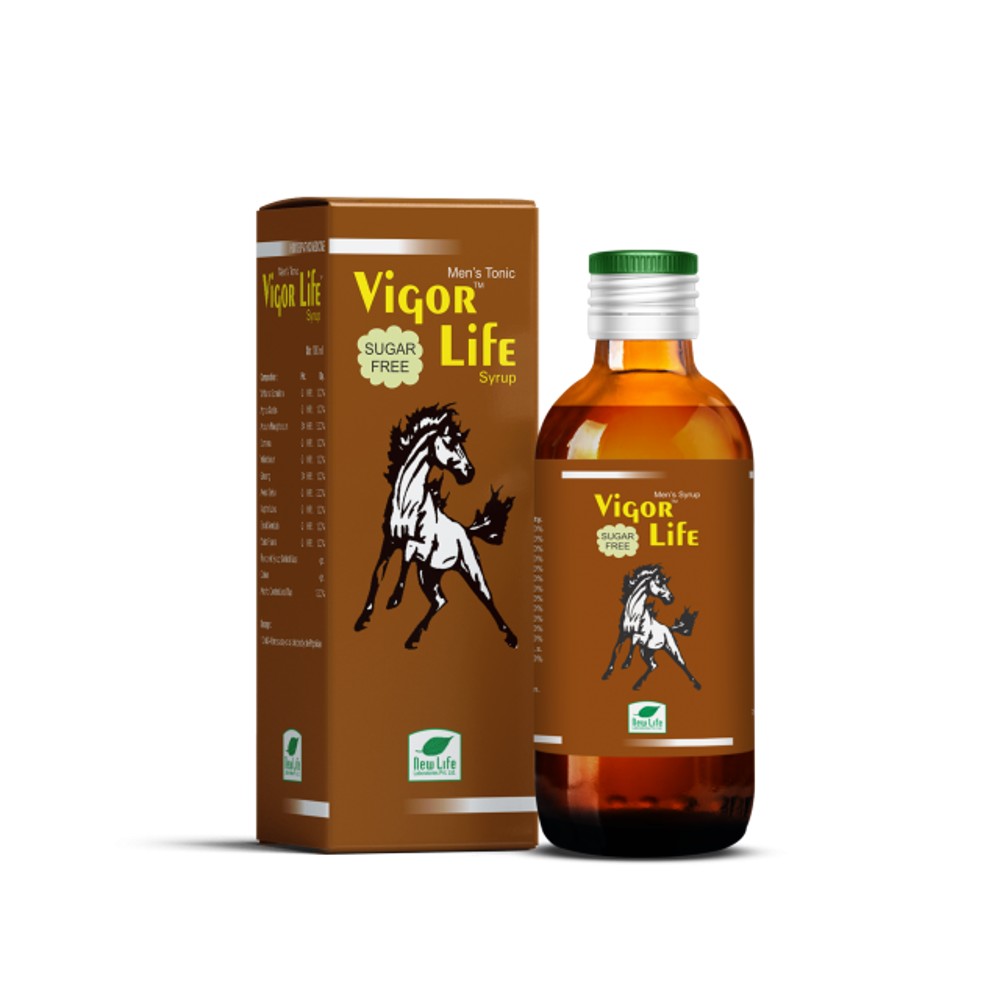 new life vigor life syrup (sugar free) (100ml)