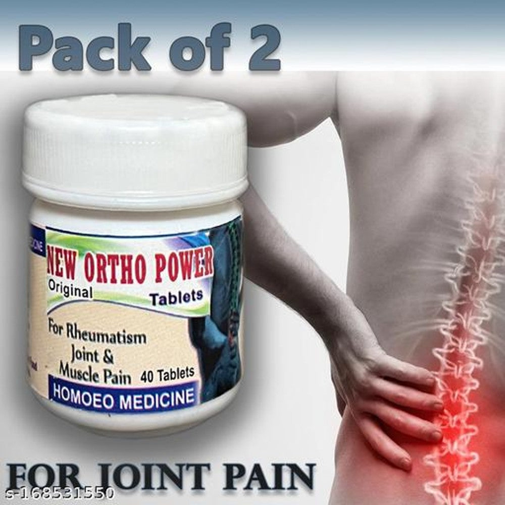 New Ortho Power Tablets - 40 tablets (pack of 2)