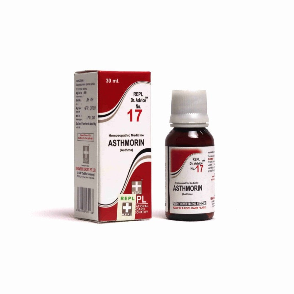 repl dr. advice no.17 asthmorin drop 30ml (helps with breathing difficulties. helps in stimulating t