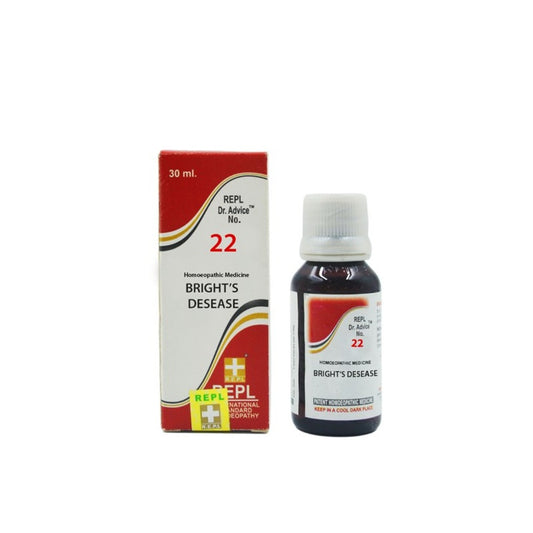 repl dr. advice no.22 bright’s disease drop 30ml (helps with lower abdominal pain. helps in increasi