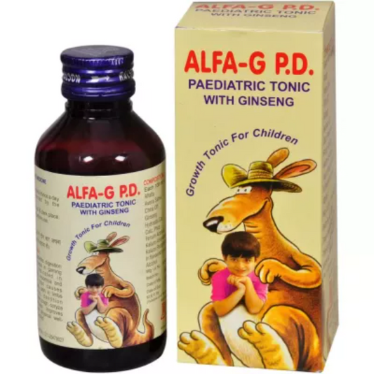 ralson remedies alfa-g p.d. paediatric tonic with ginseng (450ml)
