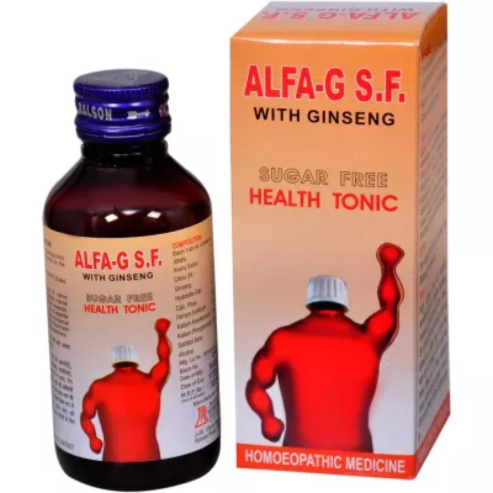 ralson remedies alfa-g s.f. with ginseng health tonic (450ml)