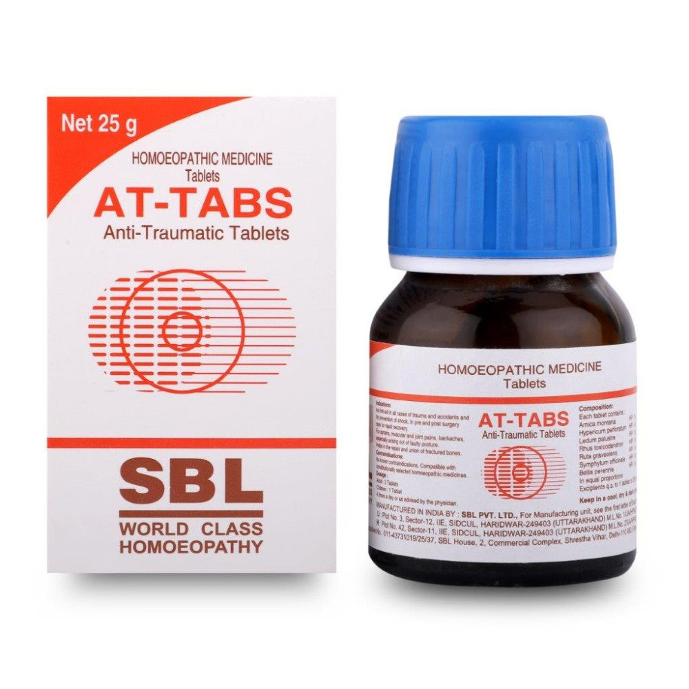 SBL AT-Tabs Ant- Traumatic Tablet - 25gm