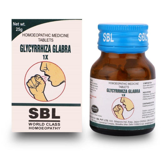 sbl glycyrrhiza glabra tablet 1x 25gm