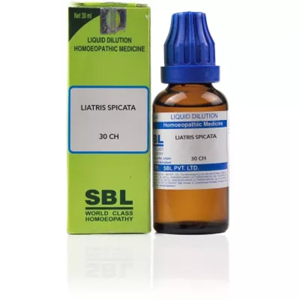 sbl liatris spicata dilution 30 ch 30ml (for indigestion, colic, urine suppressed, swelling, kidney