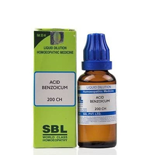 sbl acid benzoicum 200 dilution
