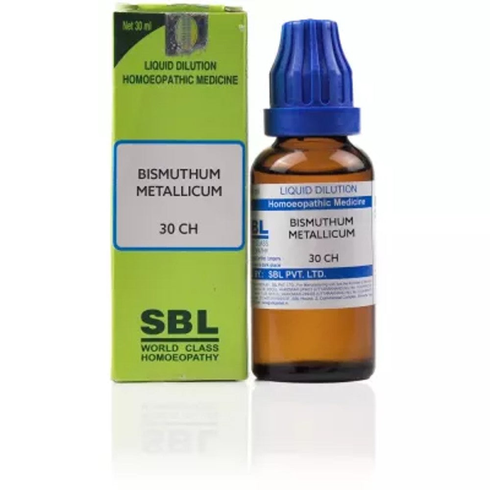 sbl bismuthum metallicum dilution 30 ch 30ml (colitis, gastritis, vomiting, eructation, stomach pain
