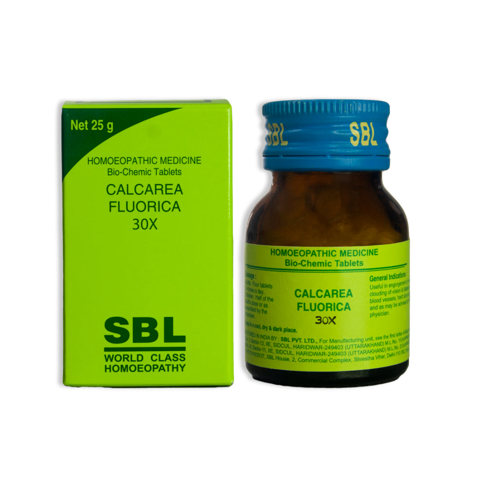 sbl calcarea fluorica biochemic tablet 30x 25gm