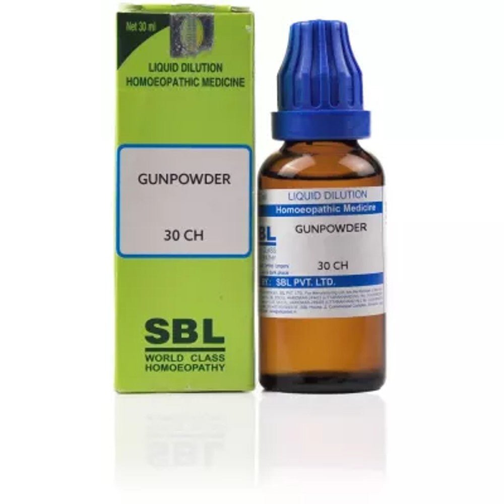 sbl gunpowder dilution 30 ch 30ml