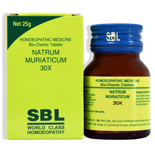 sbl natrum muriaticum 30x 25gm
