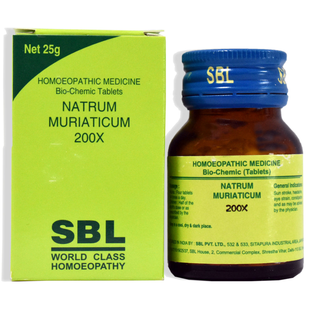 sbl natrum muriaticum 200x 25gm