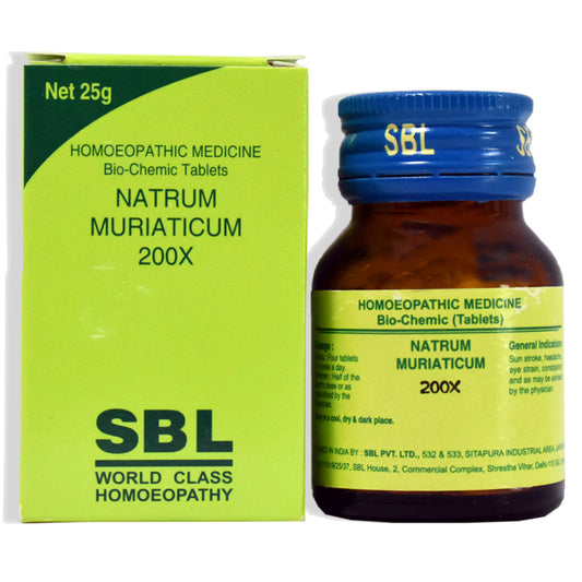 sbl natrum muriaticum 200x 25gm