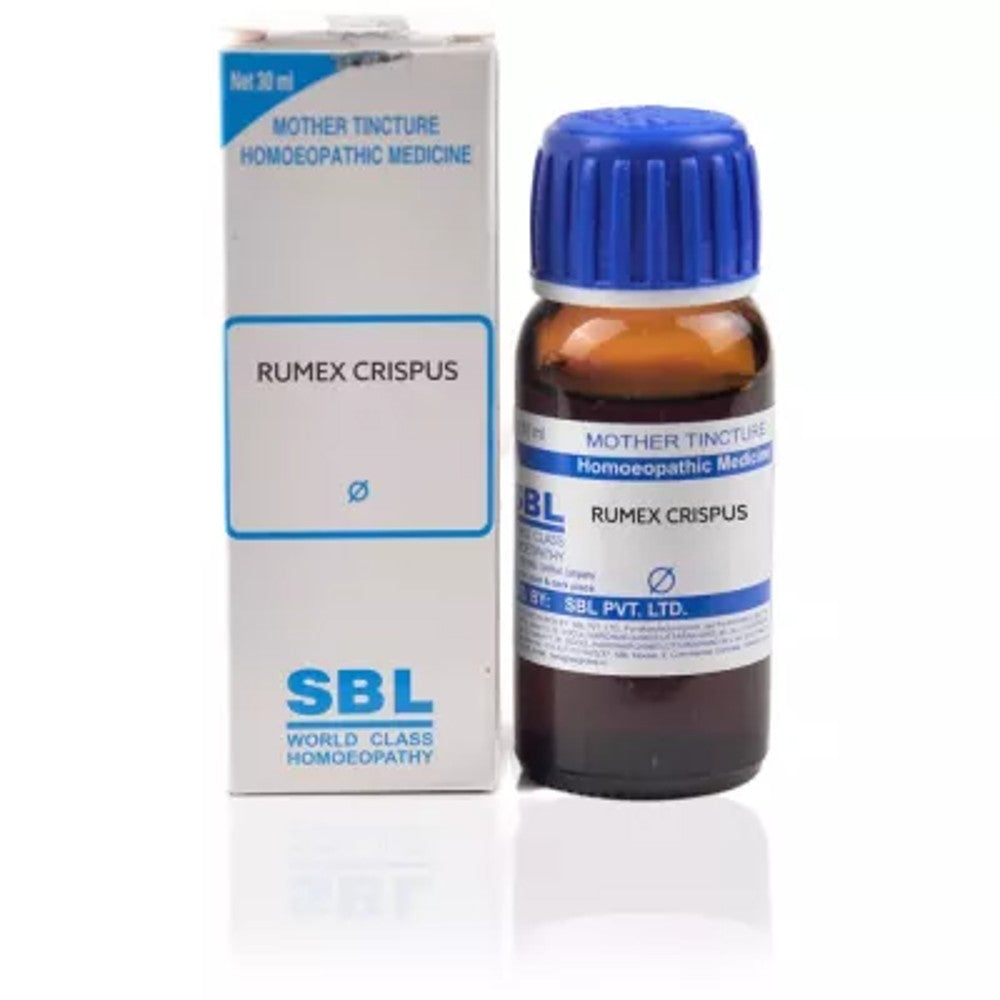 sbl rumex crispus mother tincture q 30ml (for cough, itching skin, enlarged glands, vesicular erupti