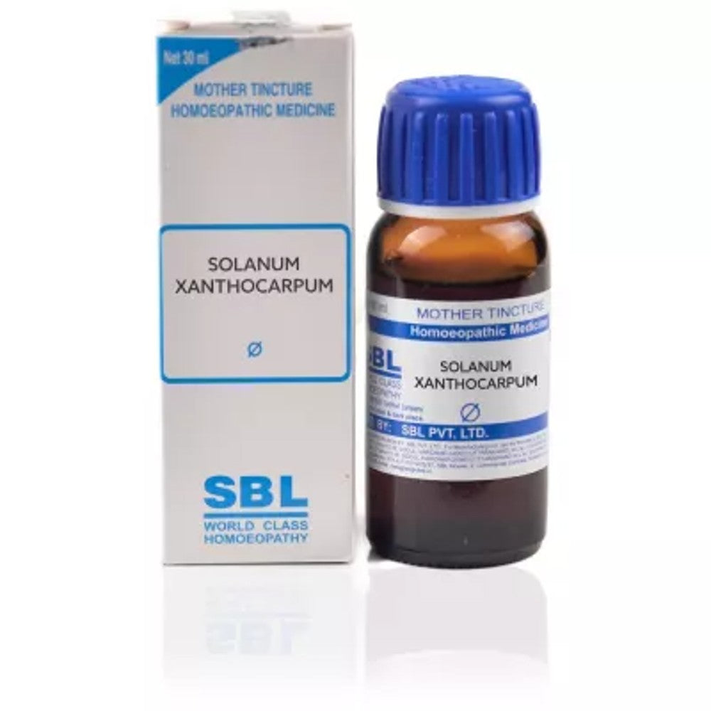 sbl solanum xanthocarpum mother tincture q 30ml (for hairball, dandruff, headache, difficult breathi