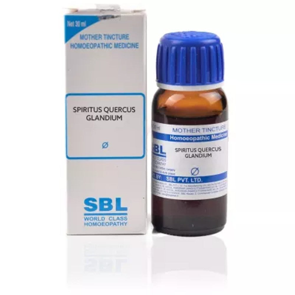 sbl spiritus quer-glandium mother tincture q 30ml (lowers craving for alcohol, giddiness, pain abdom