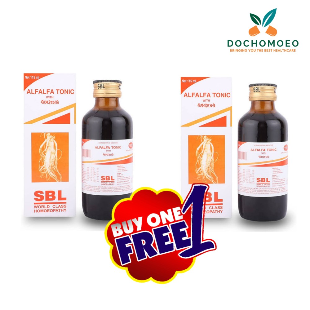 sbl's alfalfa tonic with ginseng - 115 ml buy one get one free limited offer