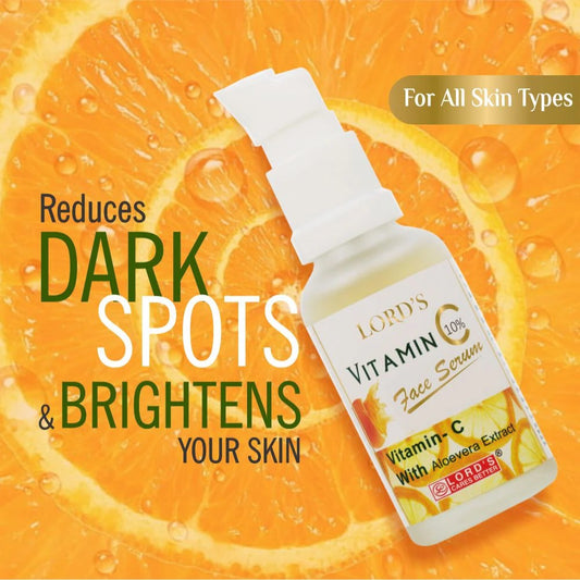 lords vitamin c 10% face serum 30 ml (Illuminate & Rejuvenate with Our Skin-Winning Formula )