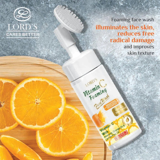 lords vitamin c foaming face wash (150ml)