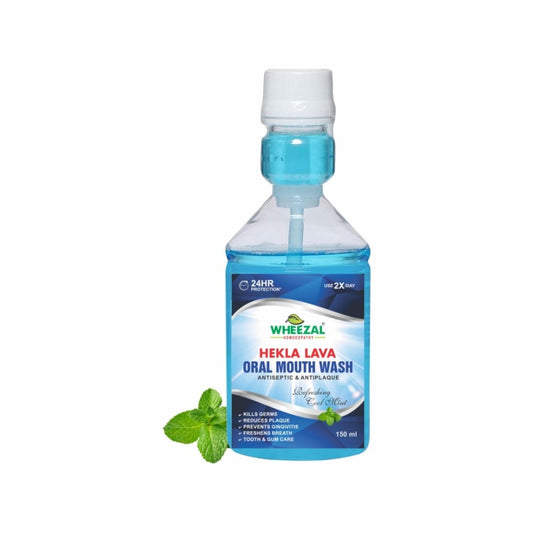 wheezal hekla lava (mouth wash 150 ml)