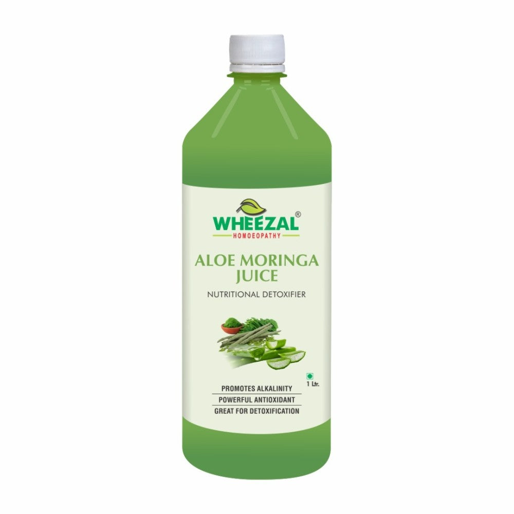 wheezal aloe moringa juice (1liter)