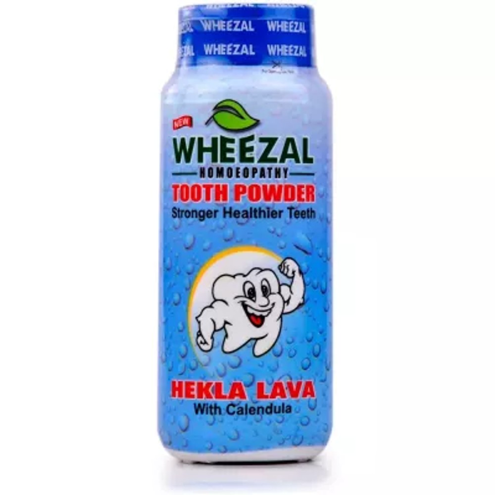 wheezal hekla lava tooth powder (100g)