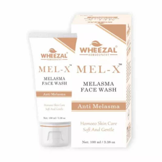 wheezal mel x anti melasma face wash (100ml)