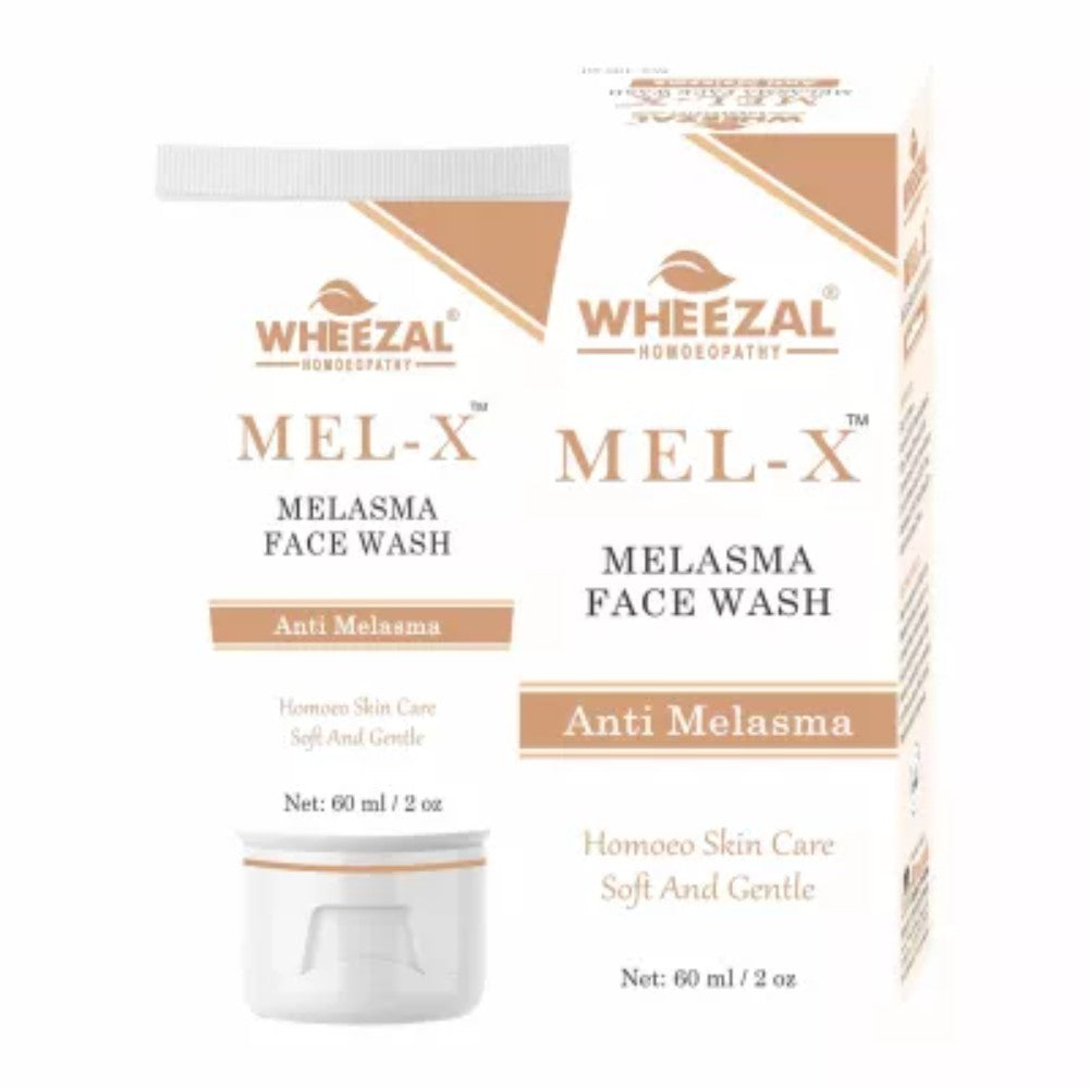 wheezal mel x anti melasma face wash (60ml)