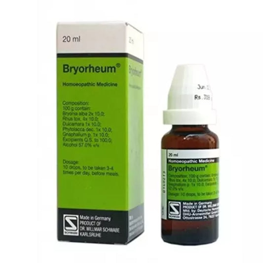 willmar schwabe germany bryorheum (20ml) ( joint pains & swelling, stiffness, back pain)