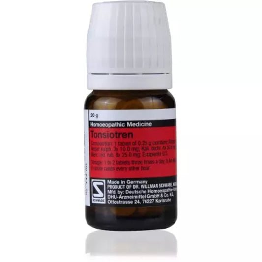 willmar schwabe germany tonsiotren (80tab) (throat, sinusitis, difficult swallowing)