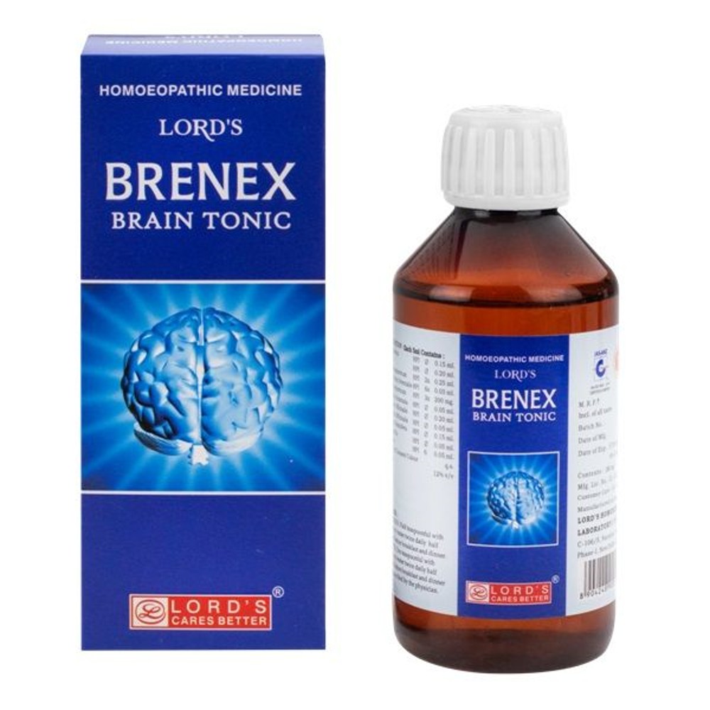 lord's brenex tonic 180 ml ( brain tonic, helps improve memory and concentration)