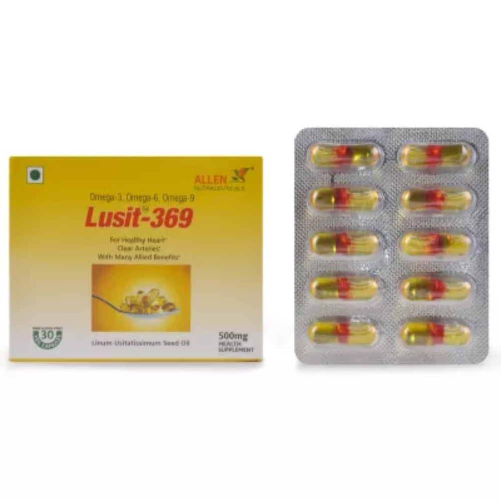 allen lusit 369 capsules (omega 3, 6, 9) (30caps)