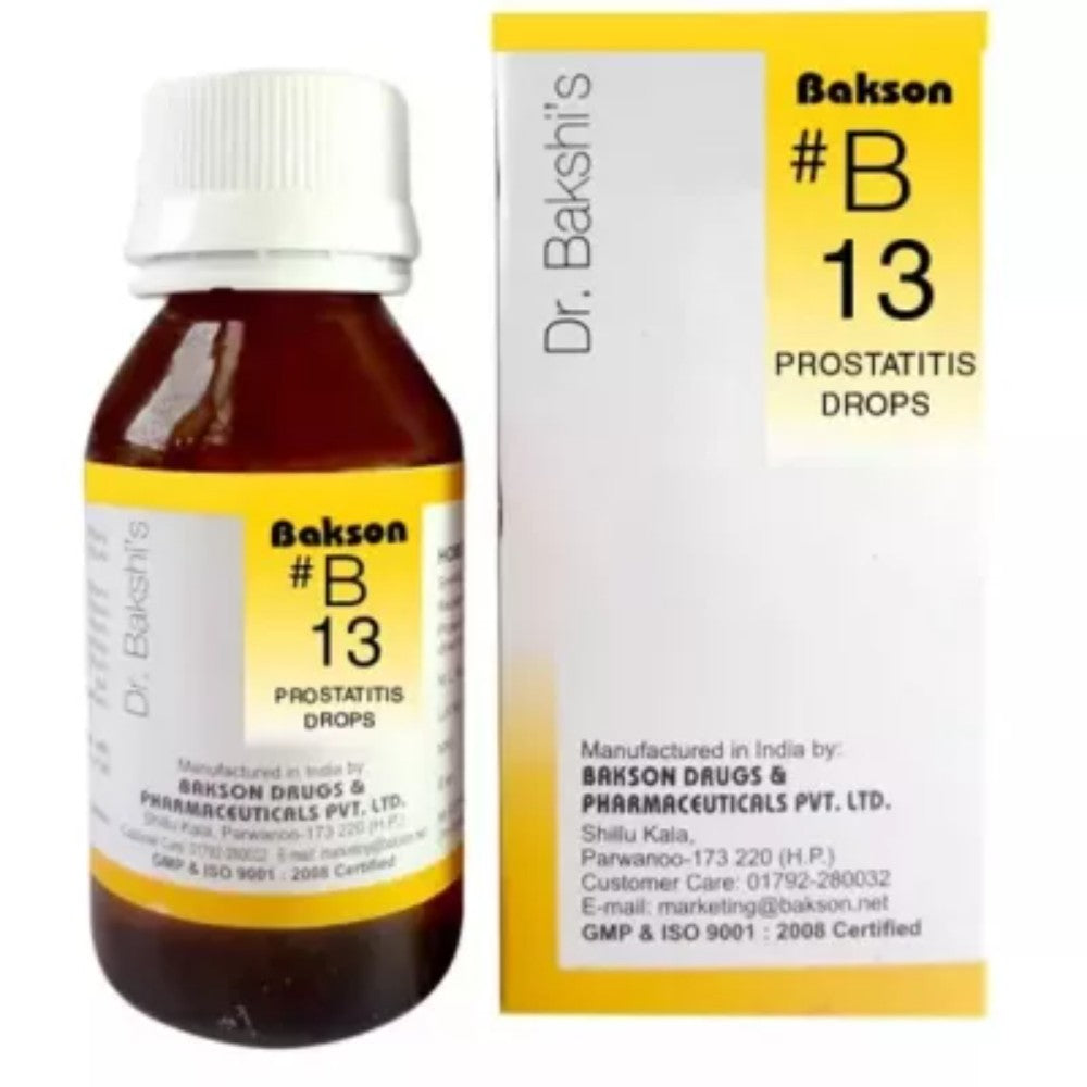 bakson b13 prostatitis drops (30ml)
