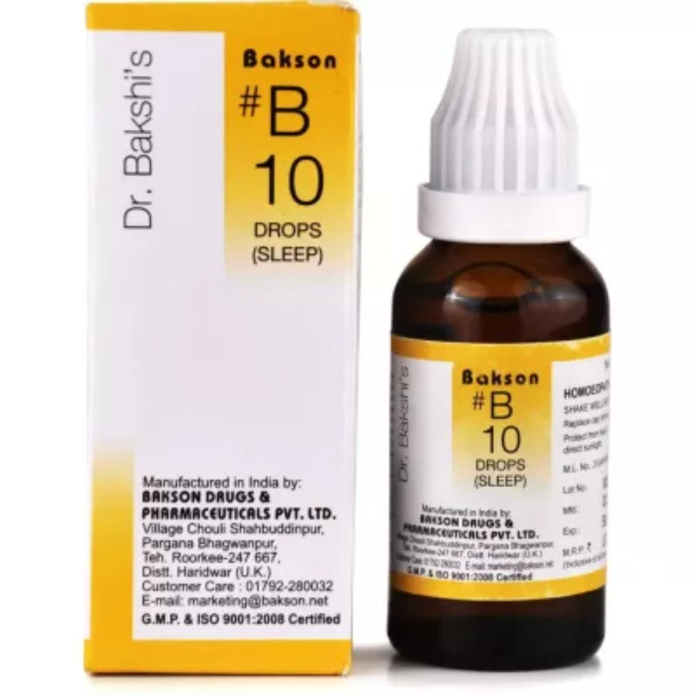 bakson b10 sleep drops (30ml)