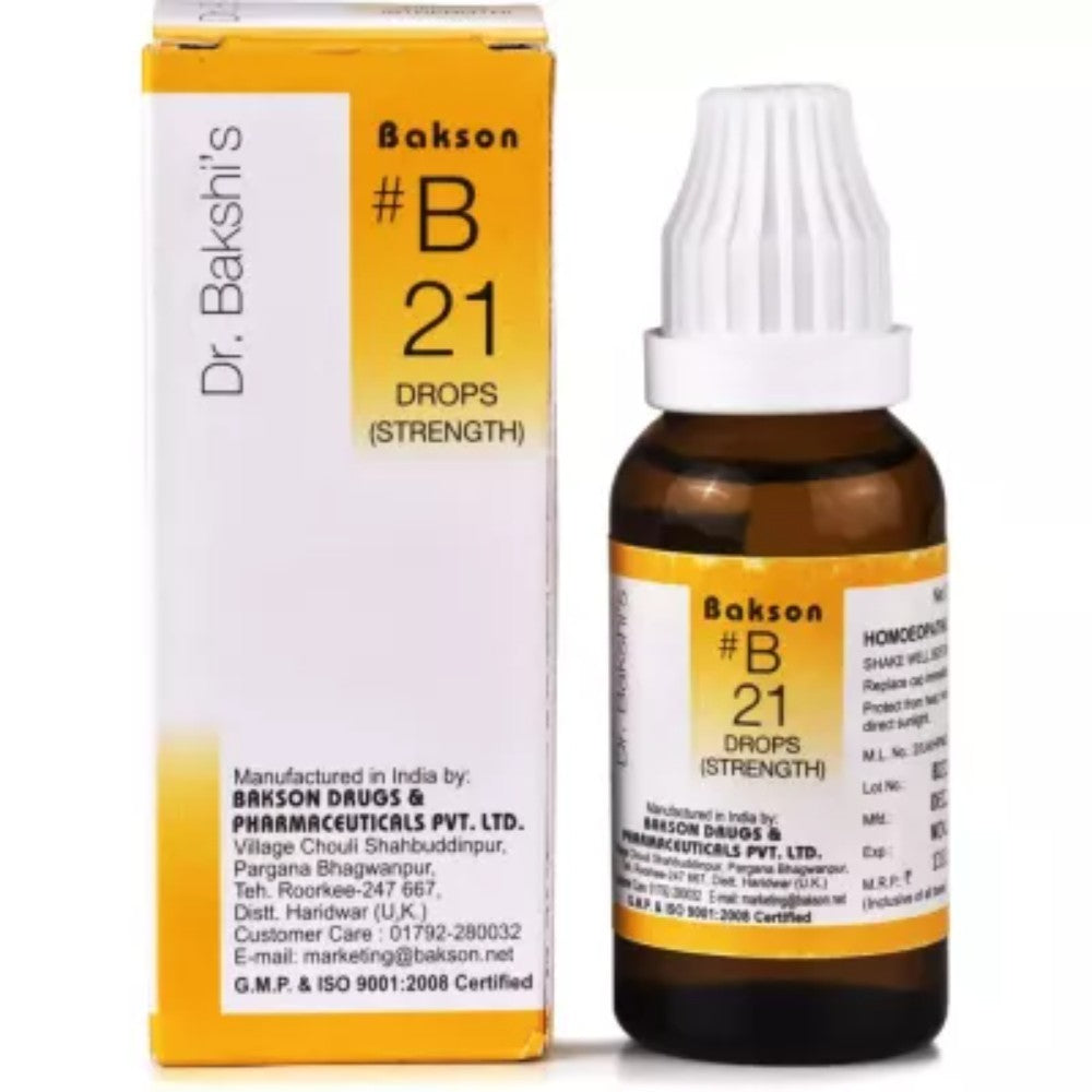 bakson b21 strength drops (30ml)