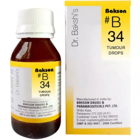 bakson b34 tumor drops (30ml)
