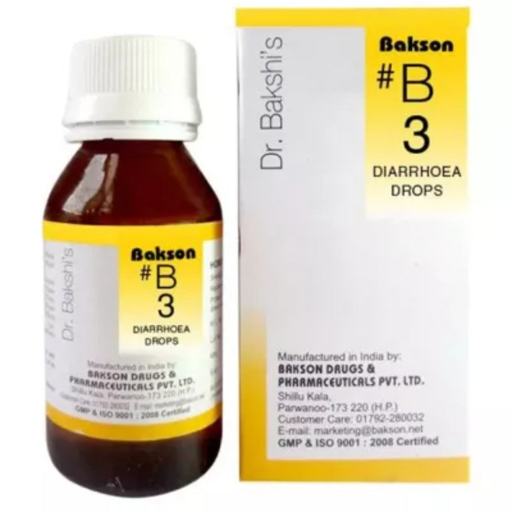 bakson b3 diarrhoea drops (30ml)