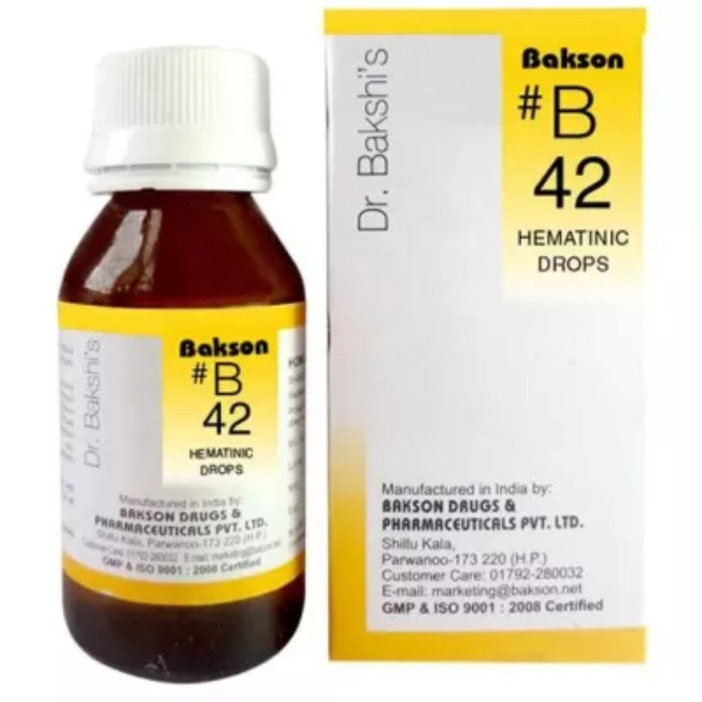 bakson b42 hematinic drops (30ml)
