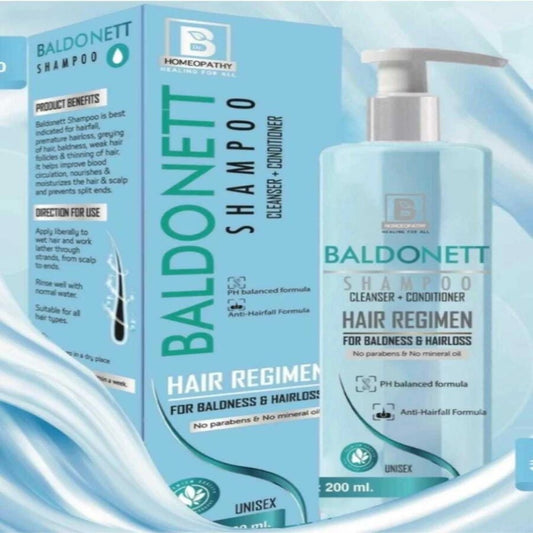 burnett homoeopathy baldonett shampoo 100 ml
