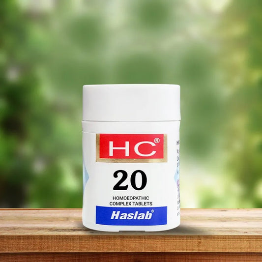 hc-20 50 grm nux vomica complex for habitual constipation