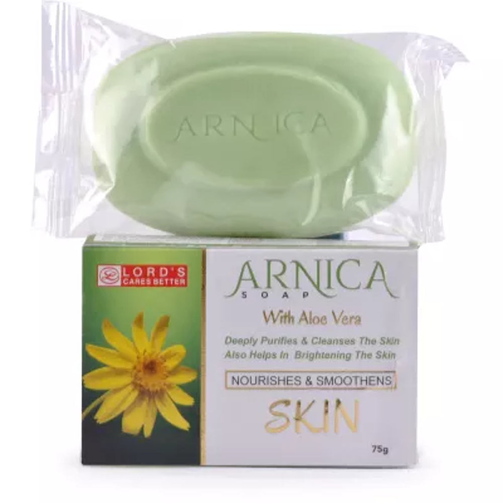 lords arnica with aloe vera soap 75gm