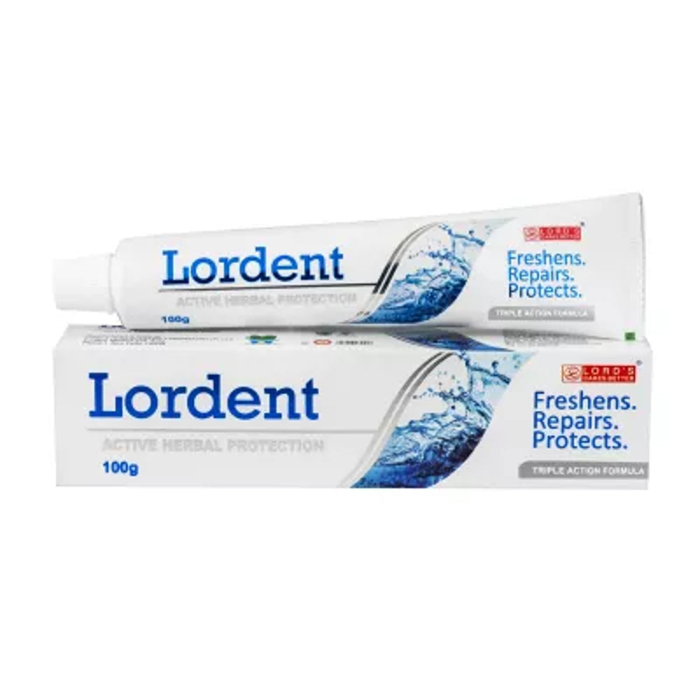 lords lordent tooth paste 100gm