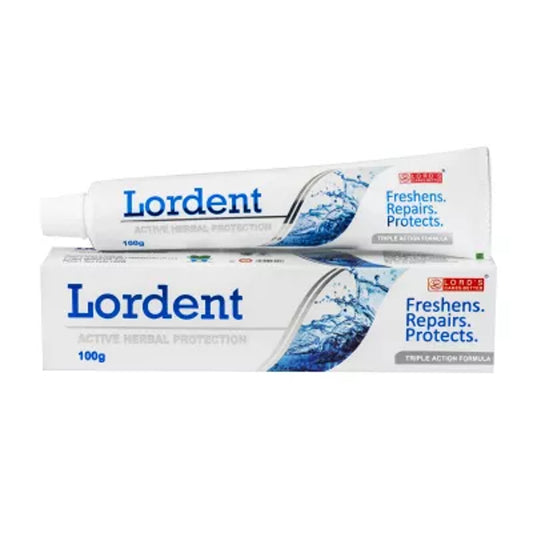 lords lordent tooth paste 100gm