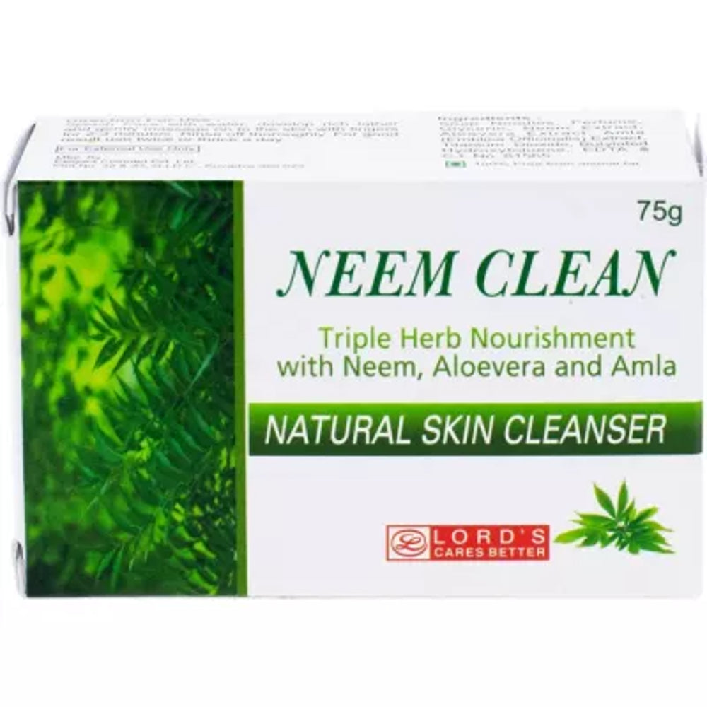 Lord's Neem Clean Soap - 75gm