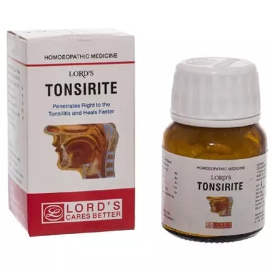lords tonsirite tablets 25gm (tonsillitis)