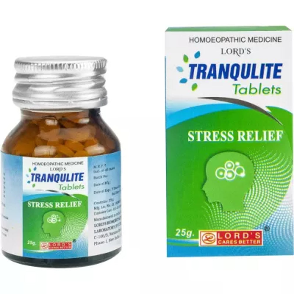 lords tranqulite tablets 25gm(tension,depression)