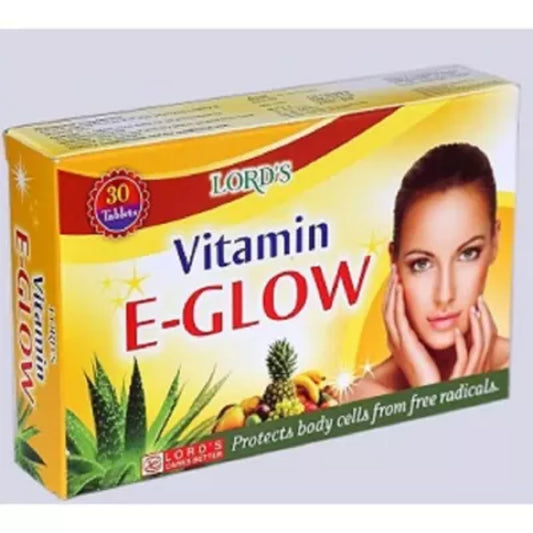 lords vitamin e glow tablets 30tab (glowing skin)
