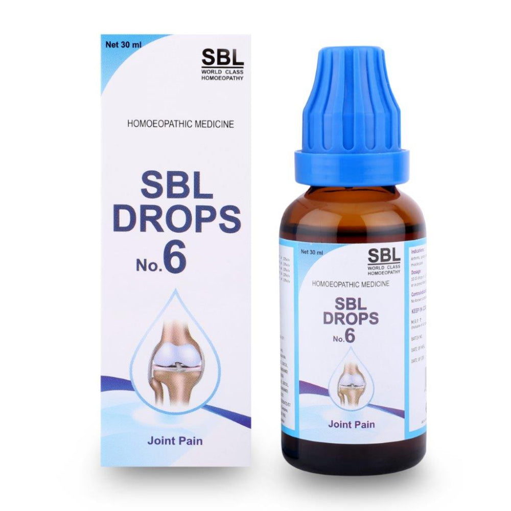 SBL Drops No. 6 (For Joint Pain) - 30ml