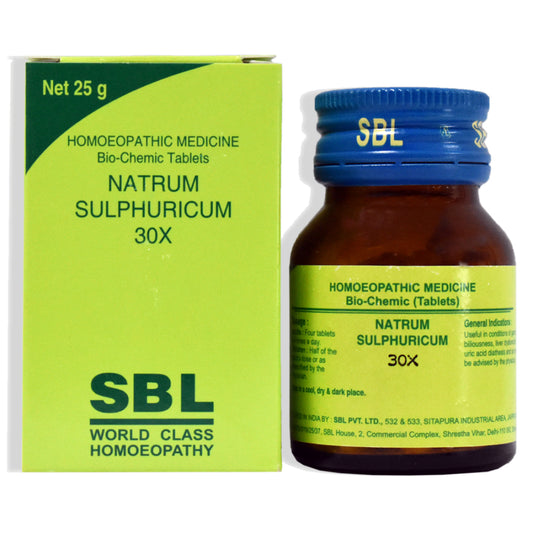 sbl natrum sulphuricum 30x 25gm