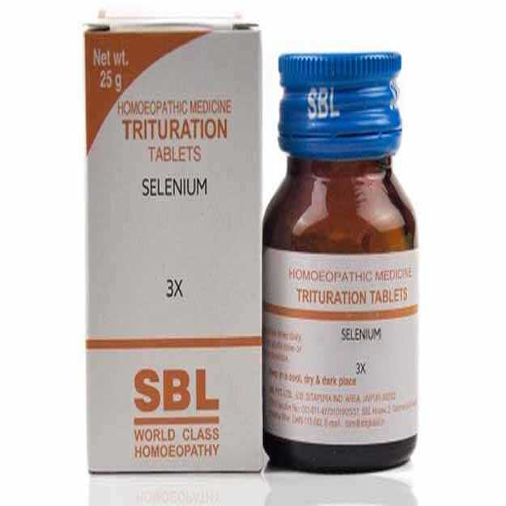 sbl selenium 3x tablets 25gm