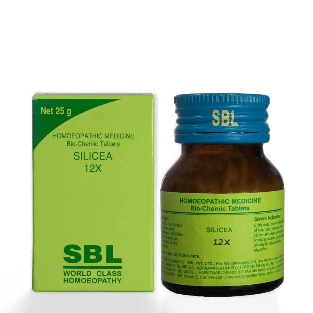SBL Silicea Biochemic Tablet 12X - 25mgm